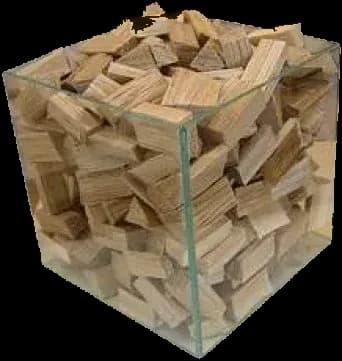 Loose hardwood firewood, 33 cm logs