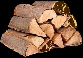 Loose hardwood firewood, 25 cm logs